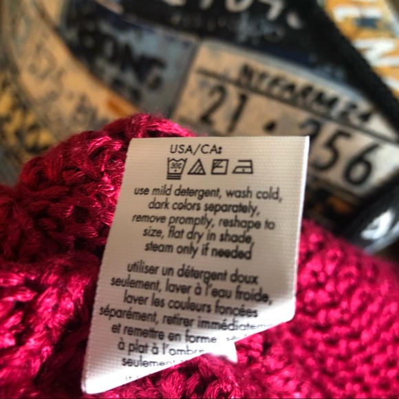 Calvin Klein Red long Sleeve Cable Knit Sweater - Picture 11 of 15